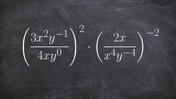 Learn how to not follow PEMDAS and still simplify an expression with the rules of exponents Instructional Video