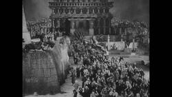 Film set, 1920s Stock Footage