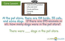 Solving Multistep Problems with Bar Models Instructional Video