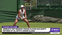 World No. 1 Ash Barty, 25, Announces Retirement From Tennis News Clip