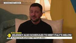 Zelensky also scheduled to meet Italy's Meloni News Clip