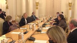 Liz Truss meets with Sergey Lavrov News Clip