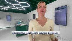 Bushwick community outraged after Biggie Smalls mural painted over by new dispensary; mural will return News Clip