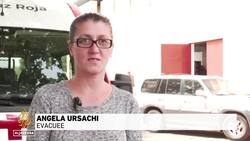 Hundreds of people evacuated as wildfire rages in western Spain News Clip