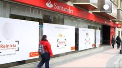 Santander to close hundreds of Spanish branches News Clip