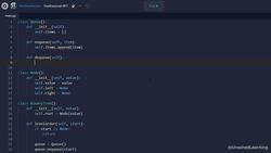 Data Structures and Algorithms The Complete Masterclass - Implementing Breadth-first Search - Algorithm: Tree Traversals Instructional Video
