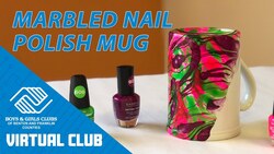 DIY Repurposing Project: How to Make A Marbled Nail Polish Mug Instructional Video