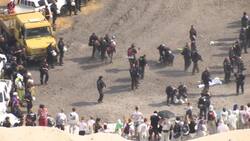 Police arresting activists at German mine demo Instructional Video