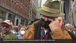 Thousands gather to mark 1st Remembrance Day without pandemic restrictions News Clip
