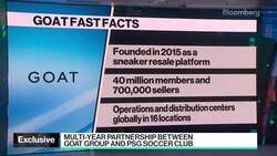 PSG Signs Deal With Sneaker Marketplace Goat News Clip