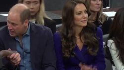 UK: Prince and Princess of Wales attend basketball game between the Miami Heat and Boston Celtics at TD Garden News Clip