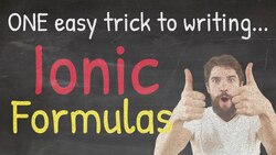Writing Ionic Formulas Instructional Video