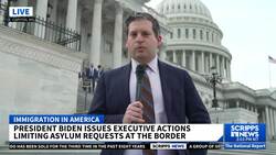 Blasting congressional inaction, Biden takes steps to curtail asylum claims at southern border News Clip