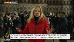 Amsterdam violence aftermath: Pro-Palestinian protesters defy demonstration ban News Clip