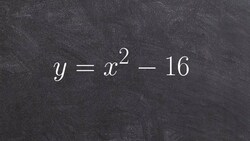 Solve a quadratic by applying the square root method Instructional Video