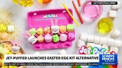 Jet-Puffed creates marshmallow dying kits as cheaper alternative to Easter eggs News Clip
