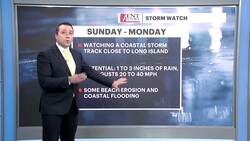 STORM WATCH: Rain, strong winds from coastal storm possible by Sunday News Clip