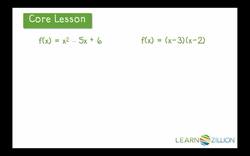 Finding Zeros of Quadratic Functions: The Power of Factored Form Instructional Video