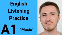 A1 English Listening Practice - Music Instructional Video