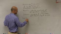Lecture quadratic functions and it's solutions Instructional Video