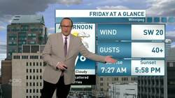 Riley Laychuk's Manitoba forecast for Friday, Feb. 21, 2025 News Clip