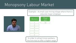 Understanding and Analyzing Monopsony Power in the Labor Market Instructional Video