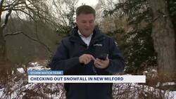 Heavy winds cause concern following snow in New Milford News Clip