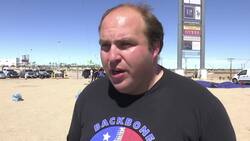 Trump border visit in California sparks protests Instructional Video