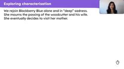 Exploring characterisation in 'Blackberry Blue' Instructional Video