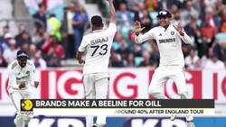 Shubman Gill's Brand Value Increases Post England Series News Clip