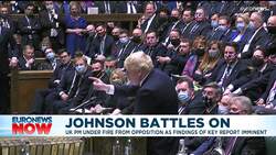 UK PM Boris Johnson again urged to resign over Downing Street parties News Clip