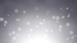 Abstract white bokeh particles falling Stock Footage
