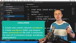 The Complete Practical Docker Guide - Challenge: WordPress with MySQL and phpMyAdmin Instructional Video