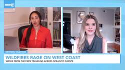 West Coast Wildfire Smoke Now Seen In Europe News Clip