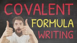 Writing Formulas for Covalent Compounds Instructional Video