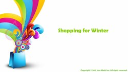 Shopping for Winter (Solve word problems involving estimation of sums.) Instructional Video