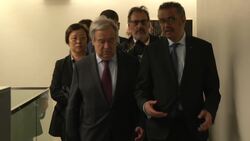 Guterres on urgent need to halt spread of virus Instructional Video