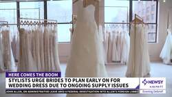 Stylists Urge Brides To Plan Early Due To Ongoing Supply Issues News Clip