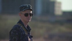 Preparations for Soyuz Rocket Launch from Kazakhstan News Clip