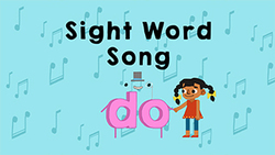 Introduction to sight word - Do Instructional Video