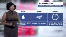 STORM WATCH: Wet and windy Wednesday in The Bronx News Clip