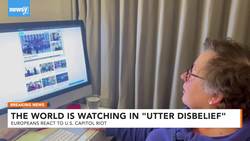 The World Watched Violence At The U.S. Capitol In 'Utter Disbelief' News Clip