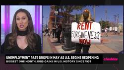 Unemployment Rate Drops in May News Clip