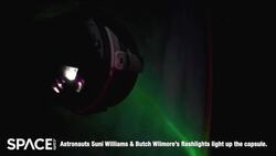 Time-Lapse Of Boeing Staliner Flying Over Auroras While Docked To Space Station Instructional Video