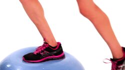 How to Do a Charleston Kick with a Bosu Ball Instructional Video
