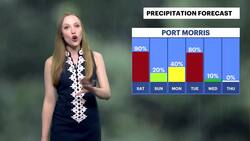 Clouds and showers this weekend in The Bronx News Clip