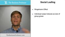 Social Loafing Instructional Video