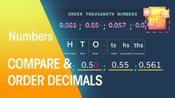 Compare & Order Decimals | Numbers | Maths Instructional Video