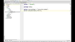 gRPC [Java] Master Class: Build Modern API and Microservices - Dummy Service Code Generation Instructional Video