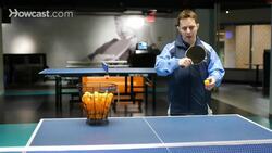 How to Do a Backhand Loop in Table Tennis aka Ping Pong Instructional Video